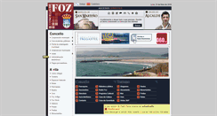 Desktop Screenshot of concellodefoz.es