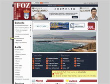 Tablet Screenshot of concellodefoz.es